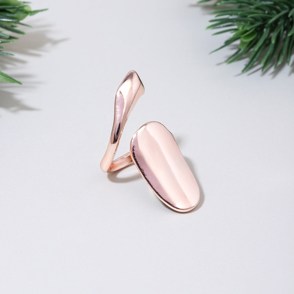 Wholesale Alloy Extension Nail Ring